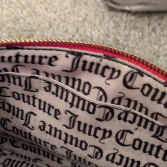 Nwt Juicy Couture Hot Pink Shoulder Bag with Gold Chain - Picture 14 of 16